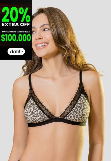 Bralette Mujer Estampado Fi 113944