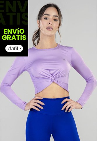 Crop Top Mujer Lila Tech FI 79205 Formas Intimas