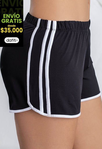 Short Mujer Negro FI 89865