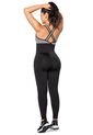 Enterizo Largo Mujer Negro Fi 3708 de Formas Intimas