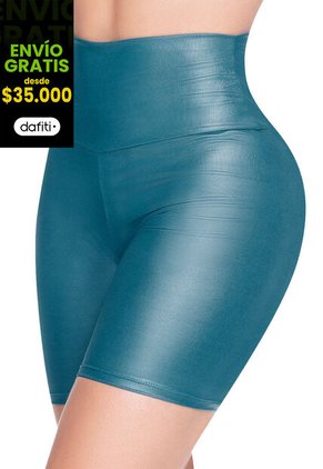 Short Para Mujer FI -Azul Petroleo