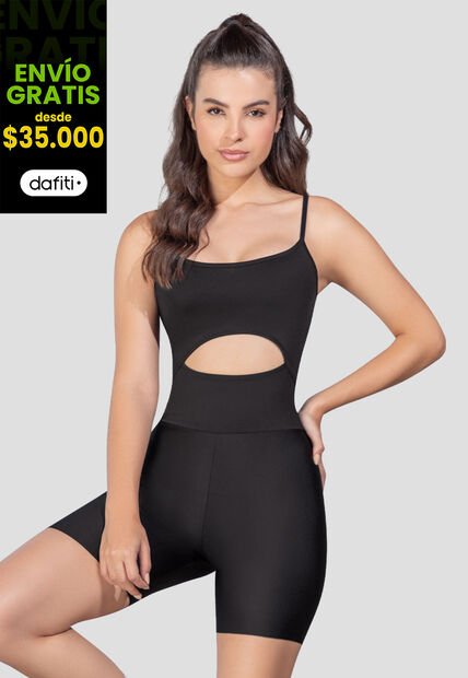 Enterizo Mujer Negro Fi 110509