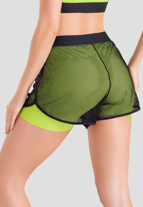 Short Mujer Negro Fi 104307