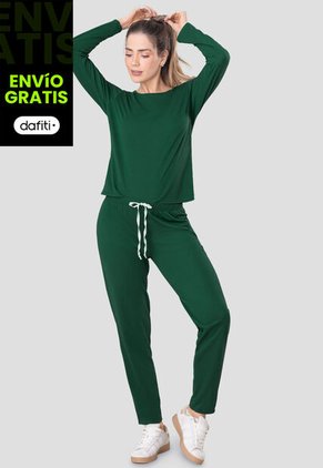 Conjunto Mujer Verde Pino Fi 110511