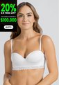 Brasier Paq X2 Mujer Multicolor Fi 1613 de Formas Intimas