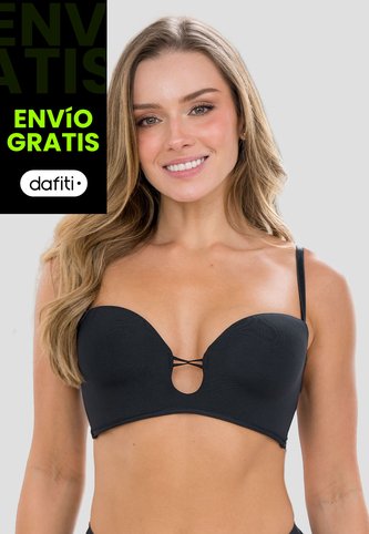Brasier Mujer Negro Fi 109422 Formas Intimas
