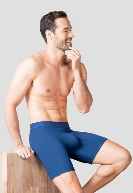 Bóxer Hombre Azul Profundo Fi 110768