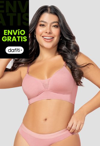 Brasier Mujer Palo De Rosa Fi 107101 Formas Intimas