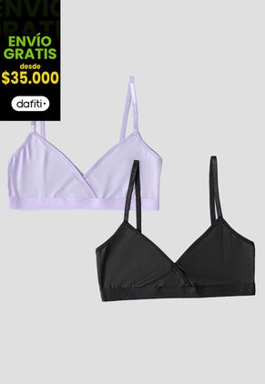 Top Paq X2 Mujer Multicolor Fi 4590