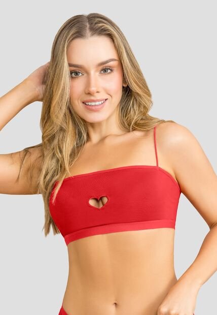 Top Mujer Rojo Fi 111904