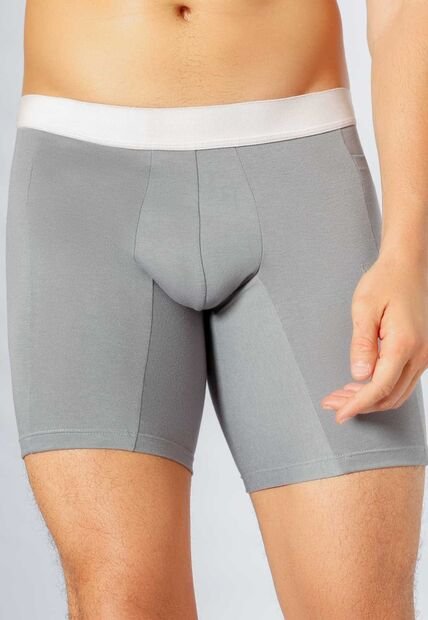Bóxer Hombre Gris Claro Fi 111901