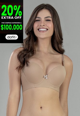 Brasier Mujer Piel FI 95894 Formas Intimas