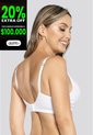 Brasier Mujer Blanco FI 96568 de Formas Intimas