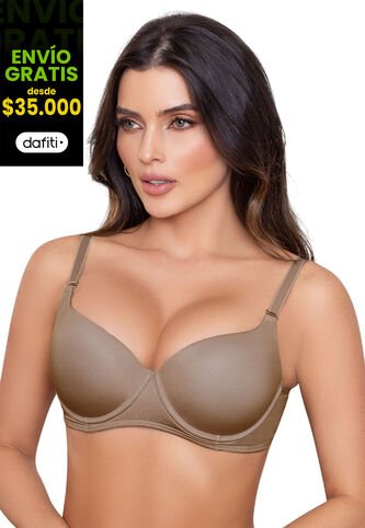Brasier Mujer Café FI 71702 Formas Intimas