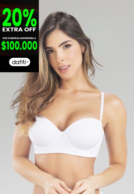Brasier Mujer Blanco FI 96475