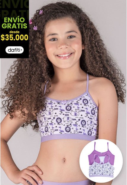 Top Paq X2 Infantil Mora FI 79155