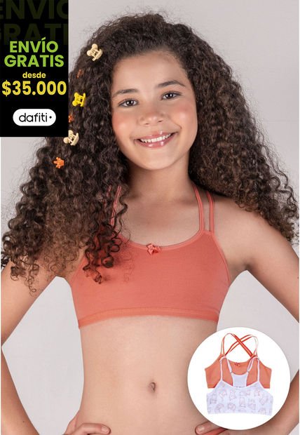 Top Paq X2 Infantil Mandarina FI 10005353
