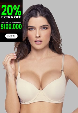 Brasier Mujer Piel FI 71702 Formas Intimas