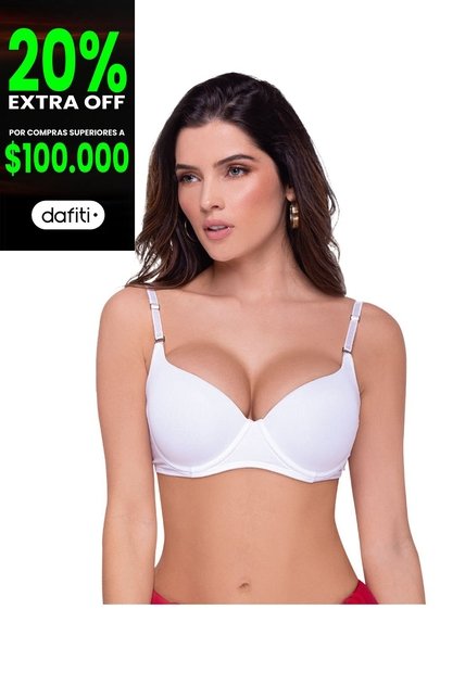 Brasier Mujer Blanco FI 71702