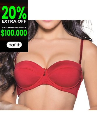 Brasier Rojo FI Formas Intimas