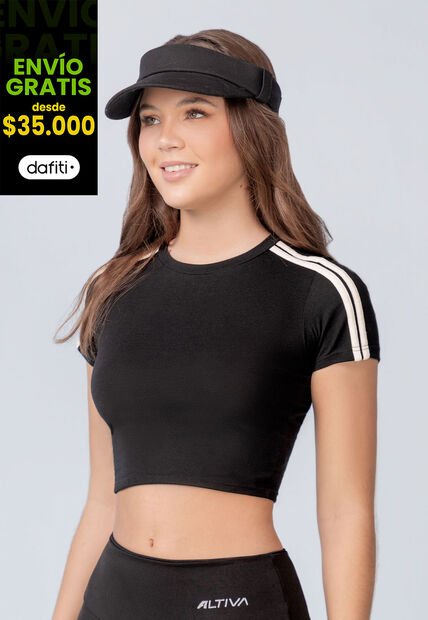 Crop Top Paq X2 Mujer Multicolor Fi 107459