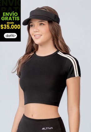 Crop Top Paq X2 Mujer Multicolor Fi 107459