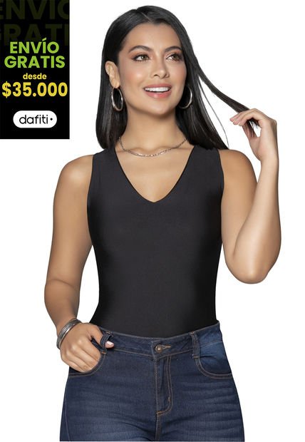 Body Mujer Negro FI 32776