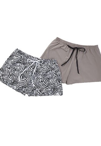 Short Paq X2 Mujer Multicolor FI 2072 Formas Intimas
