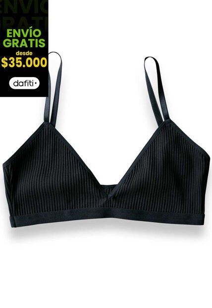 Top Mujer Negro FI 1628