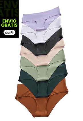 Cachetero Paq X7 Mujer Multicolor Fi 9809