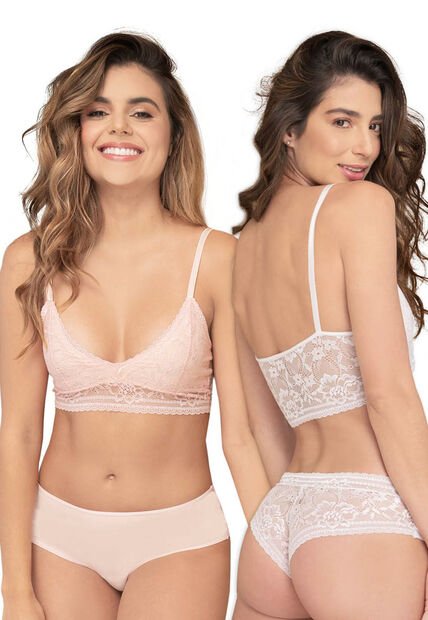 Top Paq X2 Mujer Multicolor Fi 92589