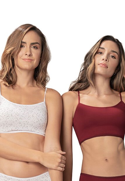 Top Paq X2 Mujer Multicolor Fi 84478