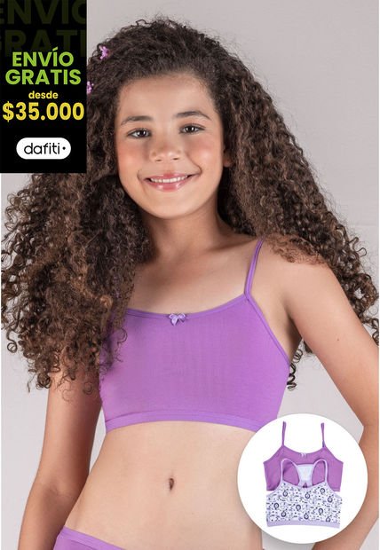 Top Paq X2 Infantil Coral FI 79155