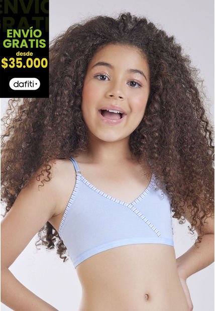 Top Infantil Azul Claro FI 8355