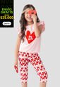 Pijama Infantil Femenino Multicolor Fi 106735 de Formas Intimas