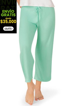 Pantalón Mujer Verde Menta Fi 92995