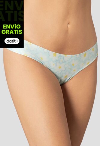 Brasilera Paq X5 Mujer Multicolor FI 102219 Formas Intimas