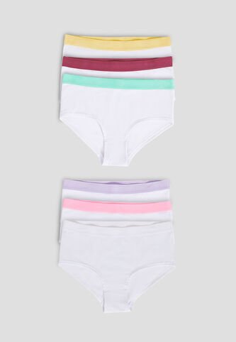 Cachetero Paq X6 Infantil Femenino Multicolor Fi 105944 Formas Intimas