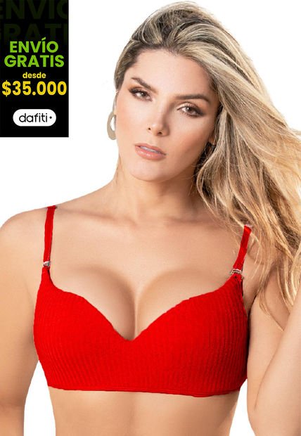 Brasier Adulto Rojo Fi 78379