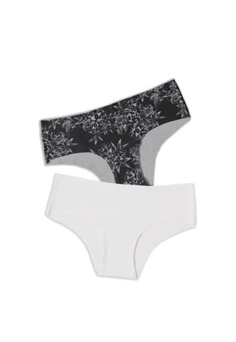 Cachetero Paq X2 Mujer Multicolor Fi 101485 Formas Intimas