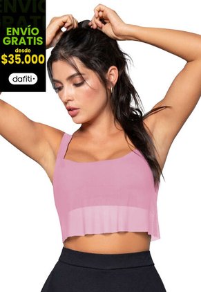 Top Mujer Rosado Fi 3622