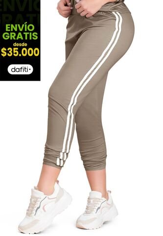Pantalón Sudadera Mujer Taupe FI 91628 Formas Intimas