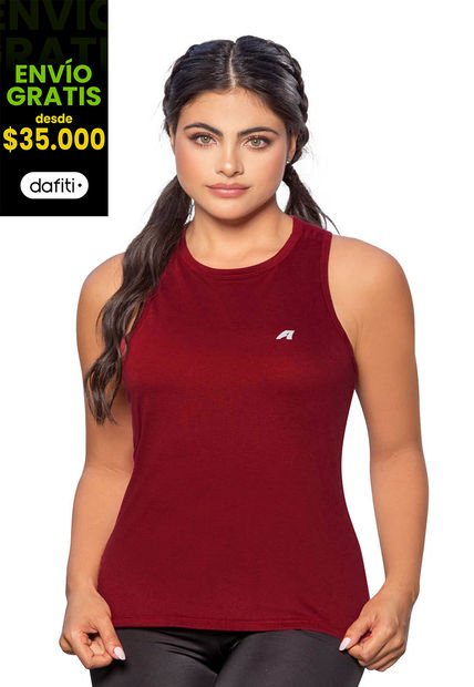 Camisilla Mujer Vinotinto Fi 86998