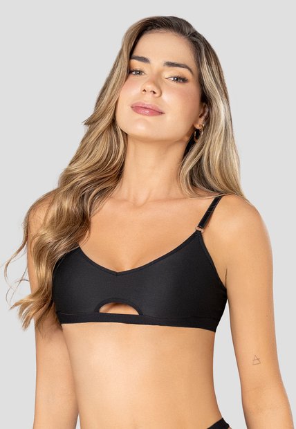 Top Mujer Negro Fi 113595