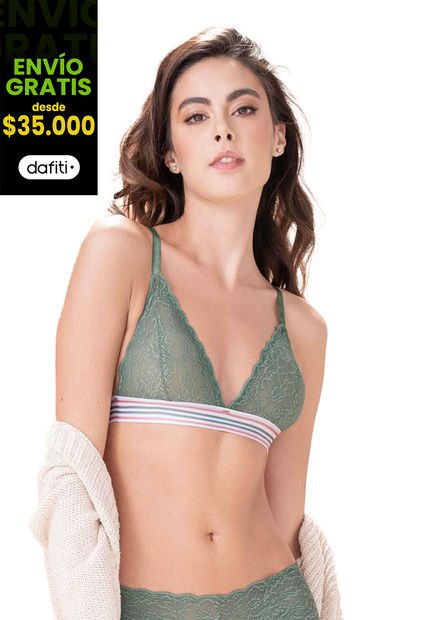 Bralette Mujer Musgo Fi 92596