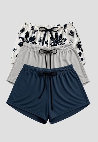 Short Paq X3 Mujer Multicolor Fi 112360 Formas Intimas