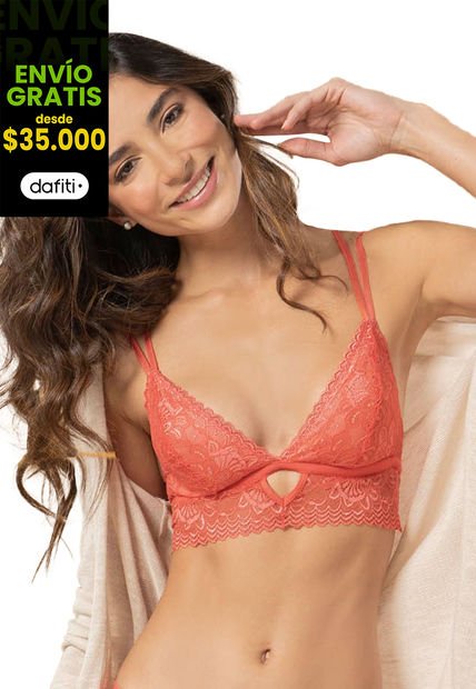 Bralette Mujer Coral Fi 90721