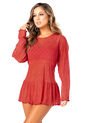 Baby Doll Vestido Mujer Rojo Fi 33567 de Formas Intimas