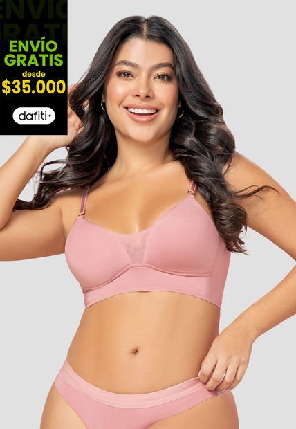 Brasier Mujer Palo De Rosa Fi 107101