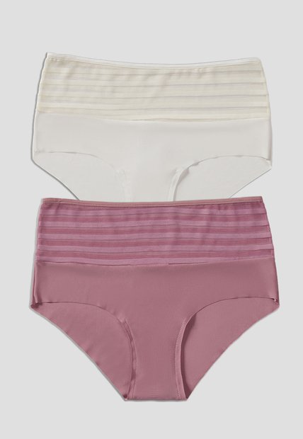 Cachetero Paq X2 Mujer Multicolor Fi 4588